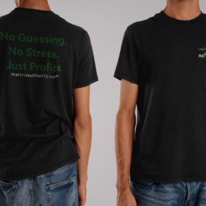 Mattrix Authority Signature Tee – Black